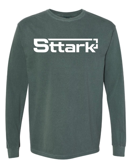 Long Sleeve Tee: Blue Spruce